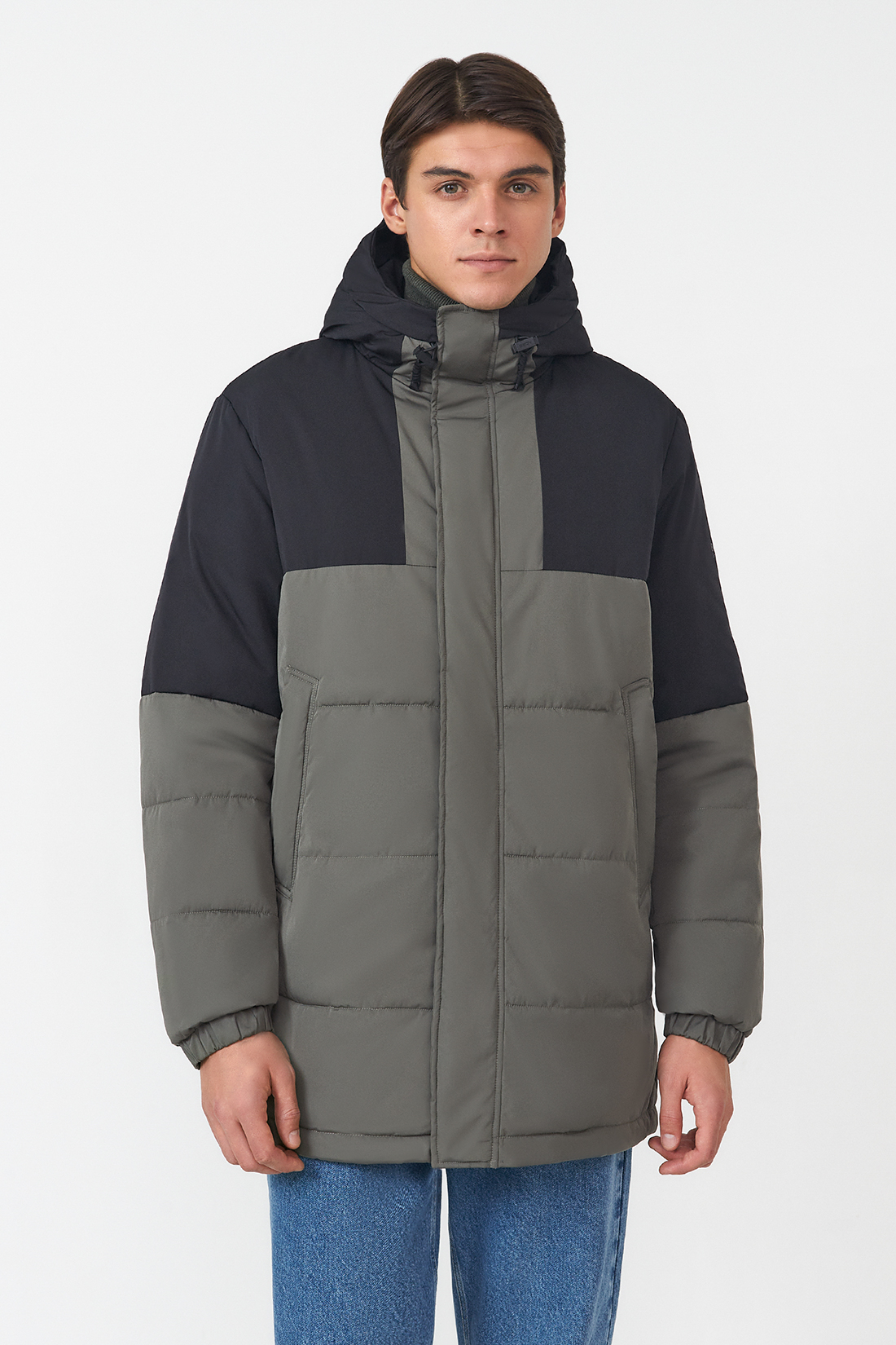 Зимняя куртка мужская Baon B5423508 черная 3XL