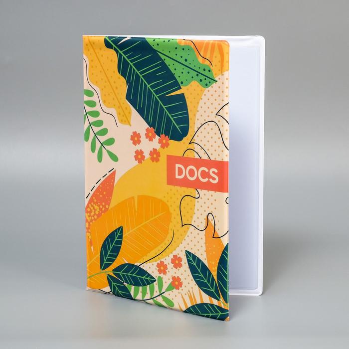 

Папка для документов «Docs», 8 файлов, 4 комплекта, А4, Разноцветный