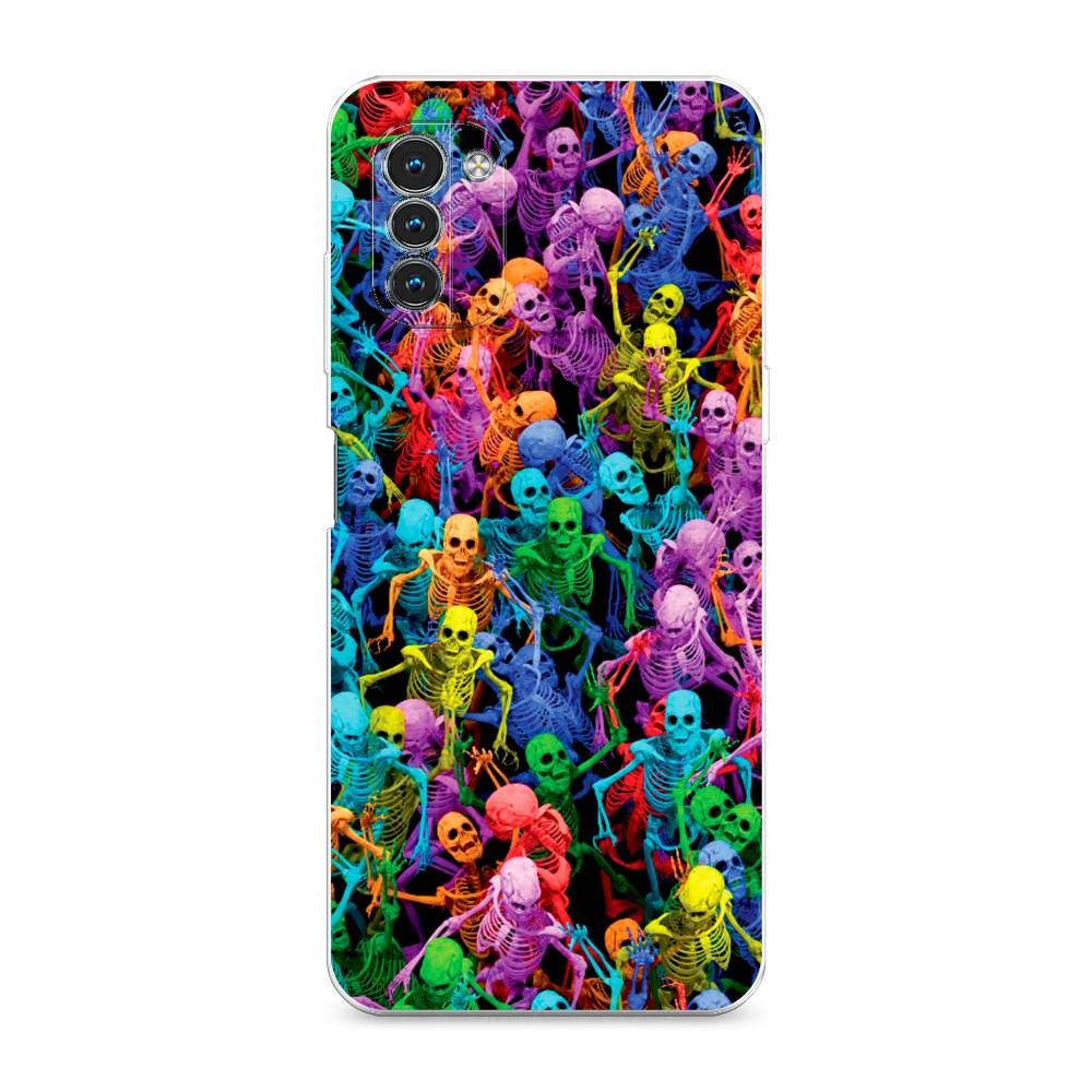 

Чехол на Nokia G11 "Вечеринка скелетов", Фиолетовый;желтый;оранжевый, 125050-6