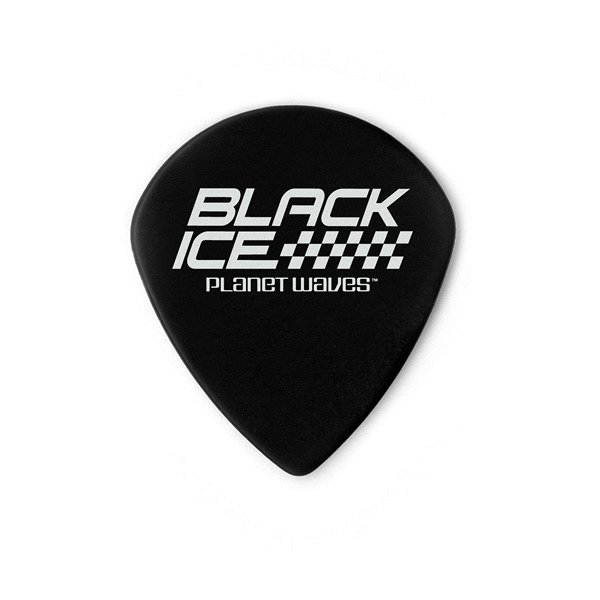 PLANET WAVES 3DBK7-100 BLACK ICE PICKS EXTRA-HEAVY медиатор, очень жёсткий 100шт. в упак