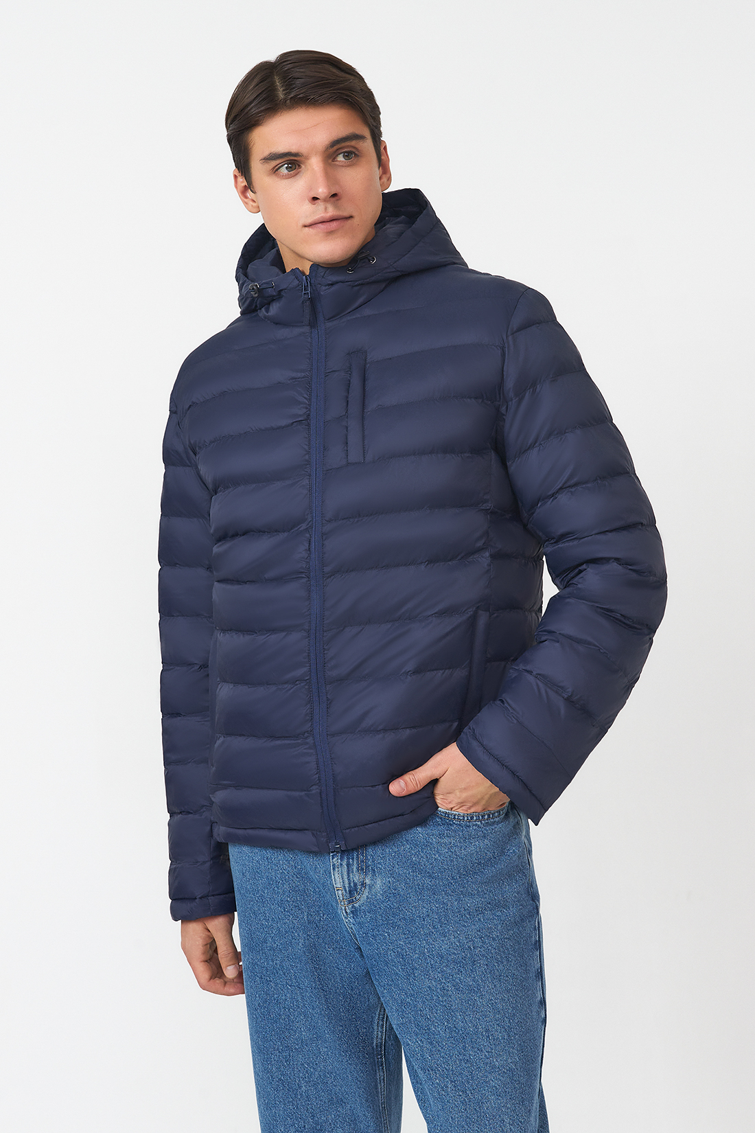 Зимняя куртка мужская Baon B5323519 синяя M