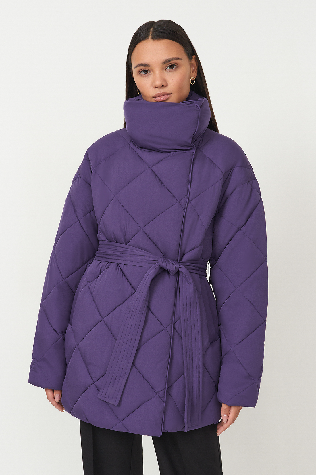 Куртка женская Baon B0423510 фиолетовая XS