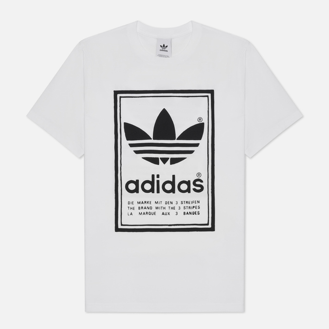 Мужская футболка adidas Originals Vintage белый, Размер S