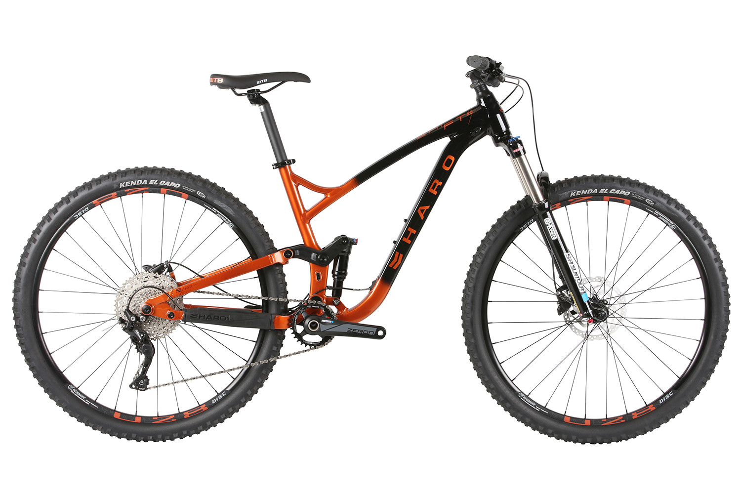 Горный велосипед Haro Shift R5 29 (2023) 691840114287, размер XL, черный/оранжевый