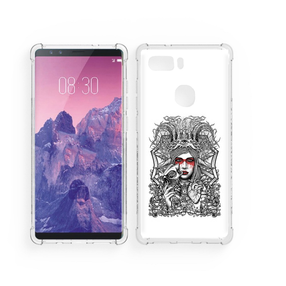 

Чехол MyPads Tocco для ZTE Nubia Z17S грусная девушка (PT94929.470.302), Прозрачный, Tocco