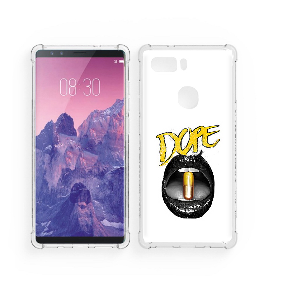 

Чехол MyPads Tocco для ZTE Nubia Z17S губы (PT94929.470.303), Прозрачный, Tocco