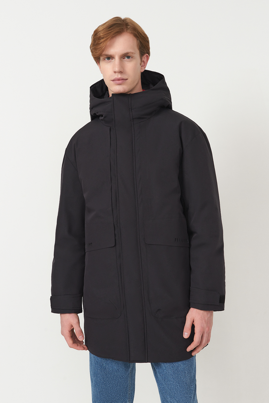 Зимняя куртка мужская Baon B5323518 черная L