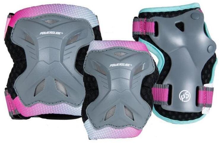 

Комплект Защиты Powerslide Kids Pro Girls Set Grey/Pink (Us:xs), Kids Pro Girls Set