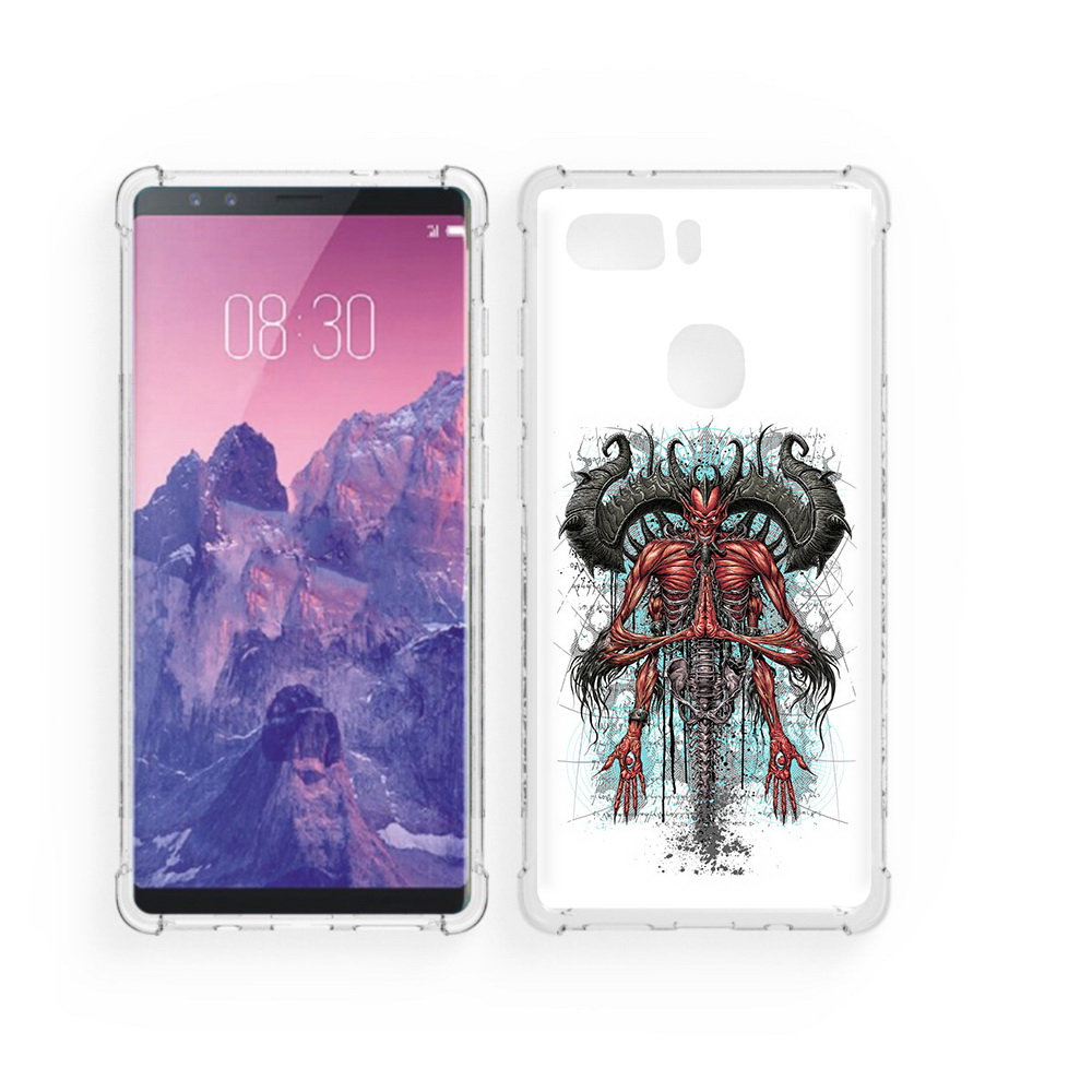 

Чехол MyPads Tocco для ZTE Nubia Z17S дьявол (PT94929.470.340), Прозрачный, Tocco
