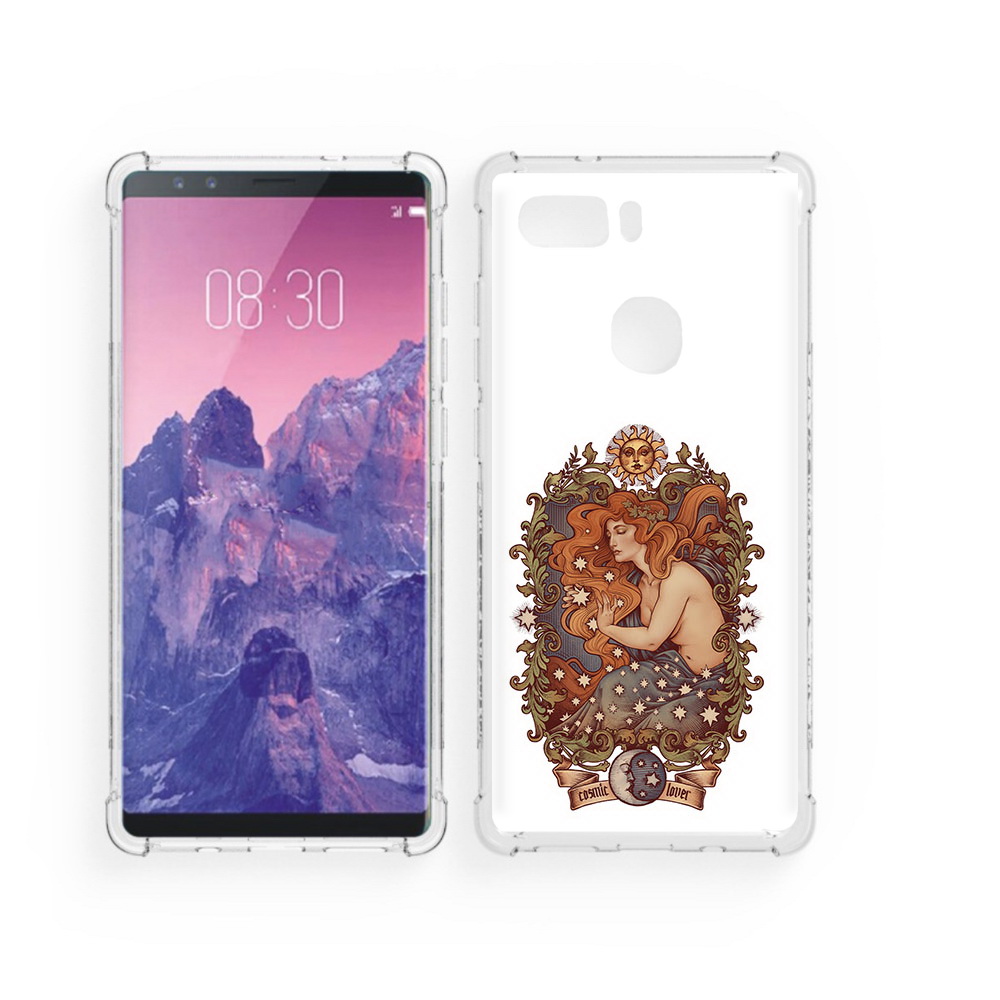 

Чехол MyPads Tocco для ZTE Nubia Z17S звездная девушка абстракция (PT94929.470.351), Прозрачный, Tocco