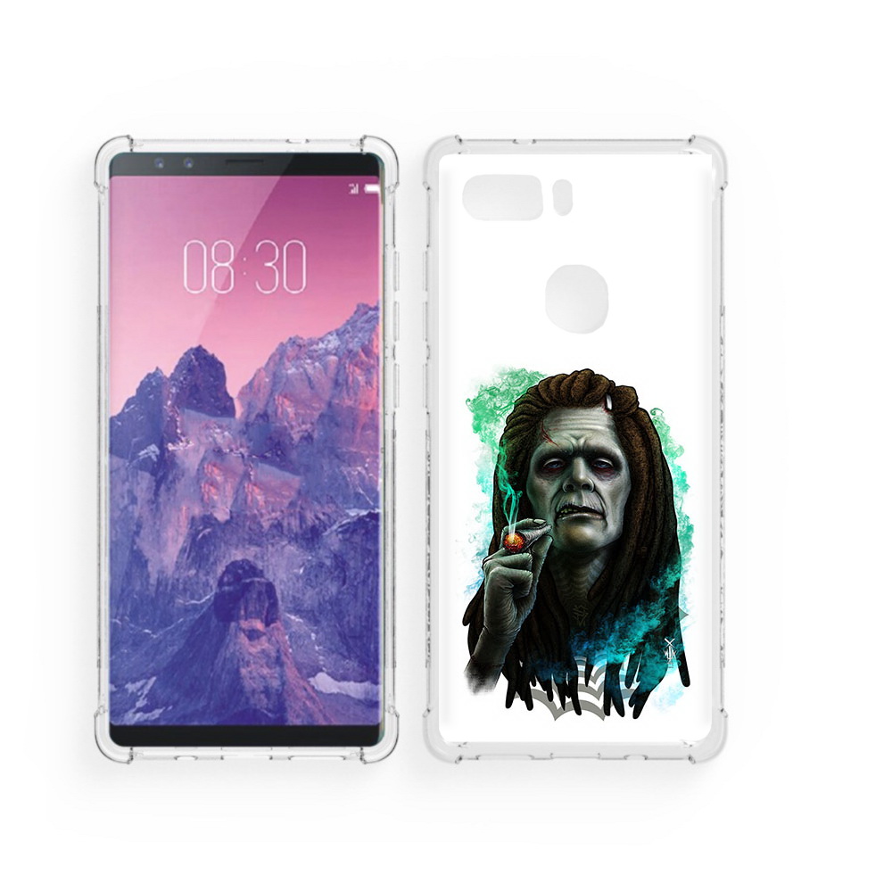 

Чехол MyPads Tocco для ZTE Nubia Z17S зеленый мужчина с сигаретой (PT94929.470.360), Прозрачный, Tocco