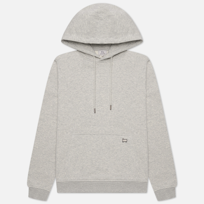 

Мужская толстовка Woolrich Light Classic Hoodie серый, Размер L, Light Classic Hoodie