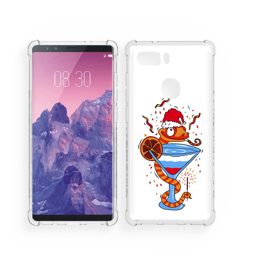

Чехол MyPads Tocco для ZTE Nubia Z17S змейка (PT94929.470.364), Прозрачный, Tocco