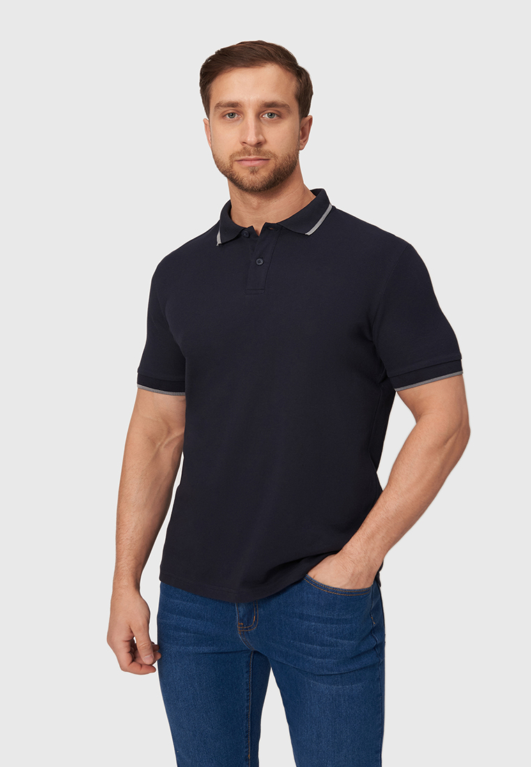 

Футболка мужская M201M00692A754M Modis синяя 50 RU, M201M00692