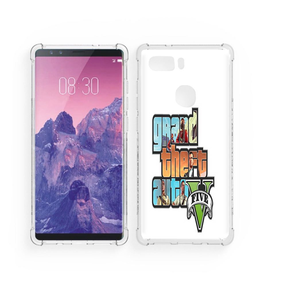 

Чехол MyPads Tocco для ZTE Nubia Z17S игра гта (PT94929.470.373), Прозрачный, Tocco