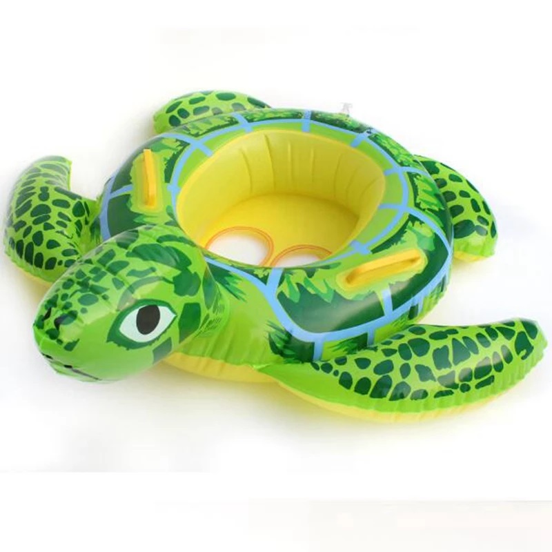 фото Круг для плавания baziator с трусами и ручками черепаха зеленый bg0129a