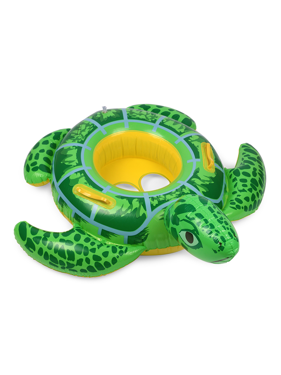 фото Круг надувной для плавания с трусами и ручками baziator черепаха bg0129 зеленый
