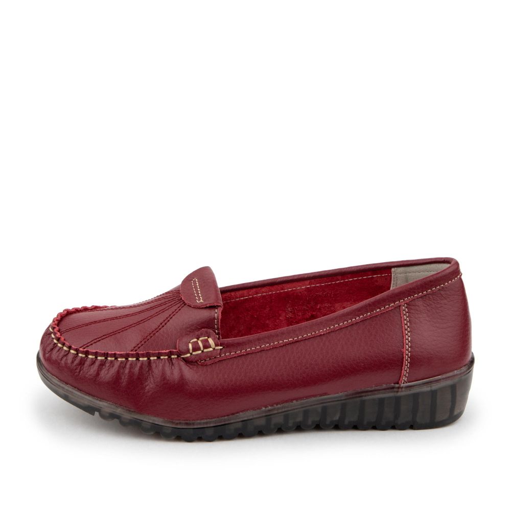 фото Мокасины женские munz shoes 40-12wa-163v красные 39 ru