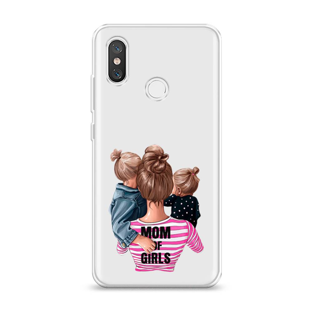 

Чехол Awog на Xiaomi Mi 8 "Mom of Girls", Разноцветный, 33550-6