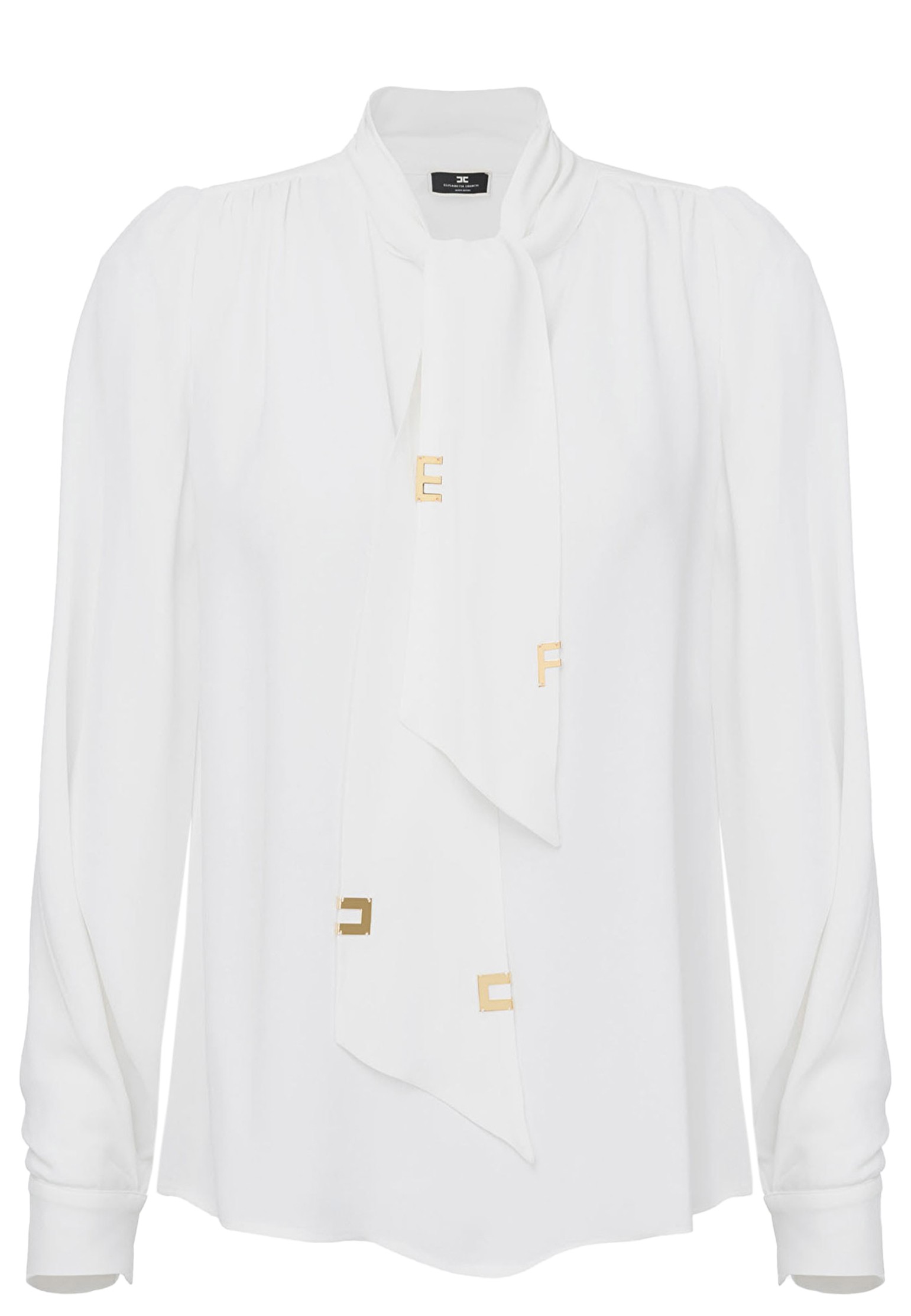 

Блуза женская Elisabetta Franchi 135445 белая 42 IT, 135445