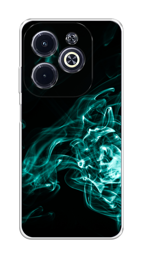 

Чехол на Infinix Hot 40i "Дым", Бирюзовый;черный;голубой, 3105450-1