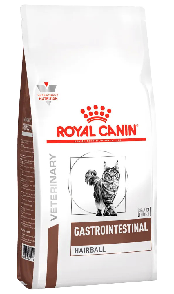 

Сухой корм для кошек ROYAL CANIN Gastrointestinal Hairball control птица 2 кг