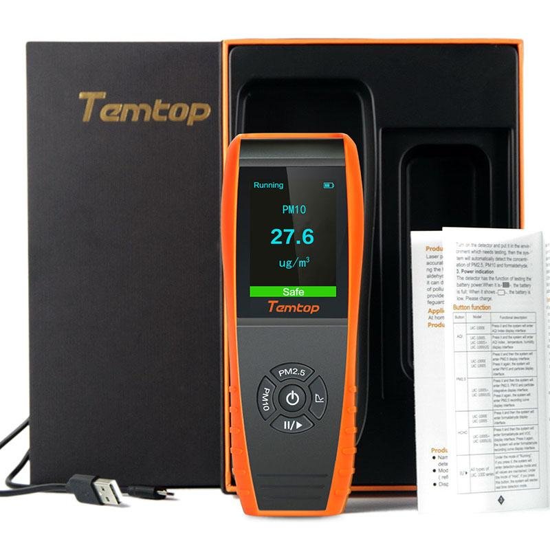 Счетчик частиц загрязнения воздуха Temtop p6000