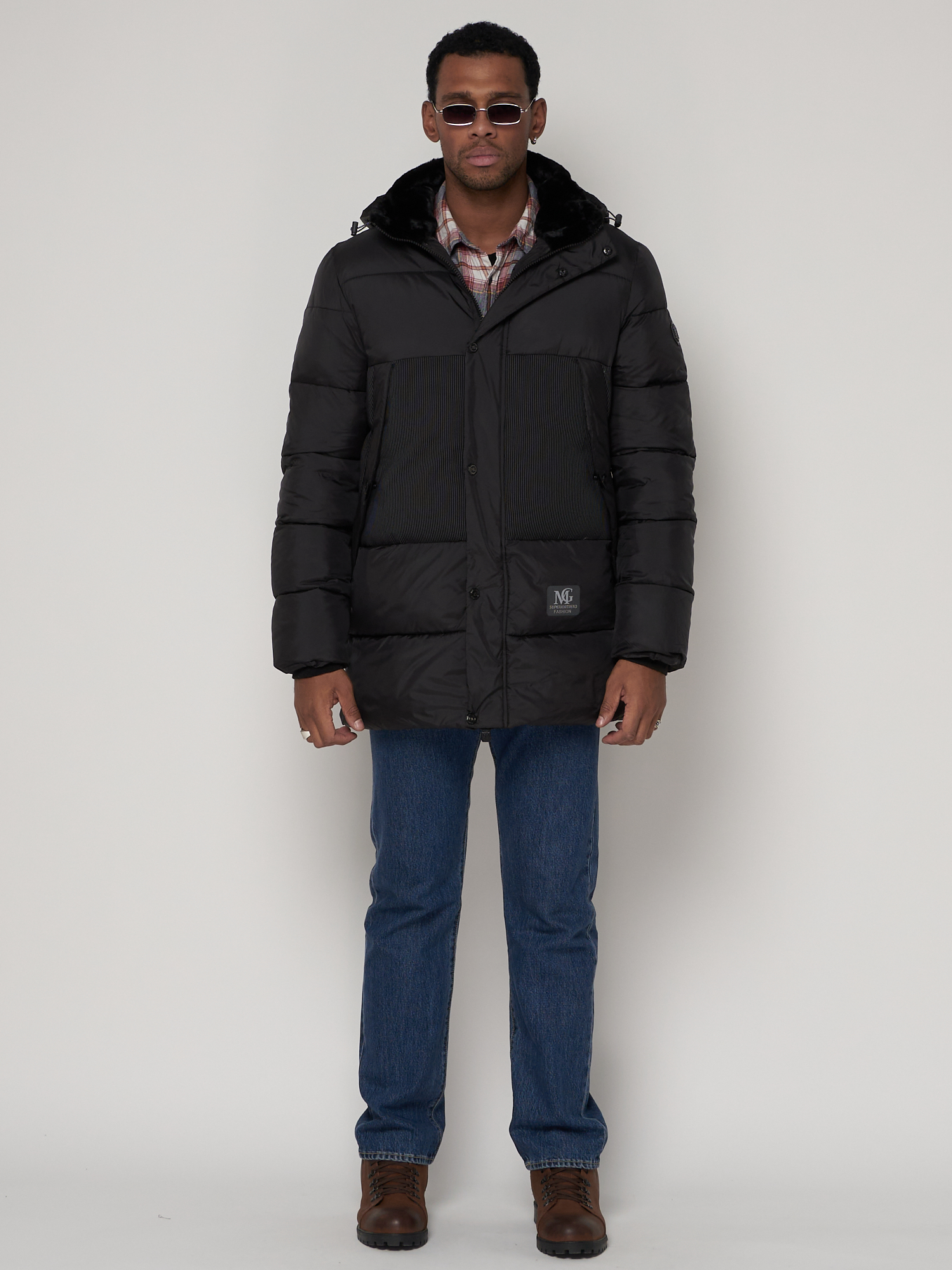 

Куртка мужская MG 93629 черная 48, Черный, 93629