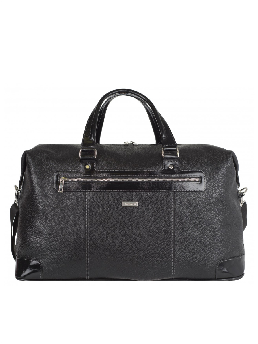 Дорожная сумка унисекс Franchesco Mariscotti 6-415 черный, 55х30х23 см