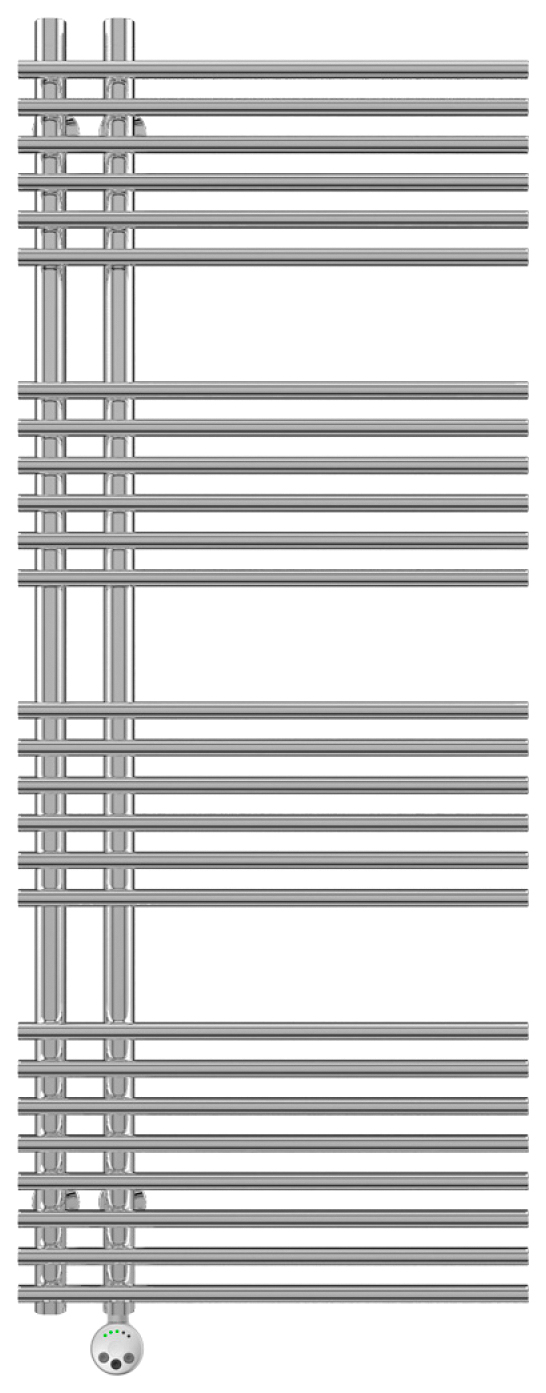 фото Полотенцесушитель электрический terminus астра п26, лесенка, 516х1296 мм, хром
