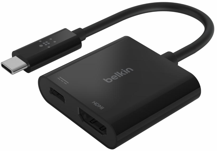 Адаптер Belkin USB-C Adapter AVC002BTBK HDMI Charge Black 5490₽