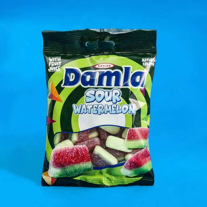 Мармелад жевательный DAMLA Gummy желейный арбуз, 80 г