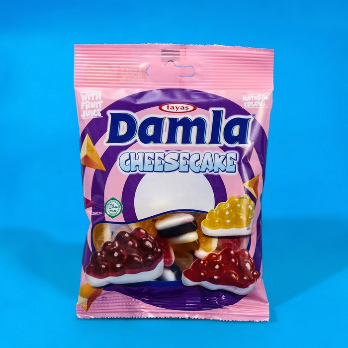 

Мармелад жевательный DAMLA GUMMY желейный чизкейк, 80 г