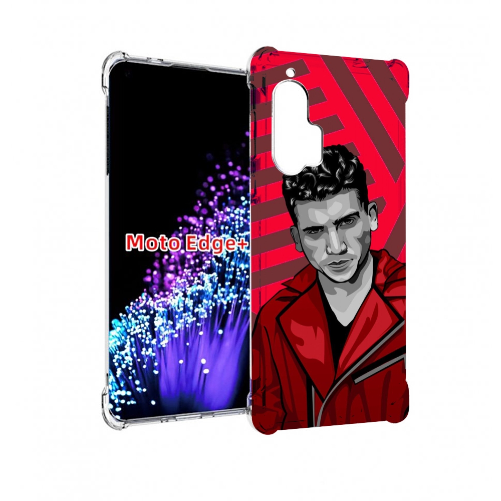 

Чехол MyPads Денвер-бумажный-дом для Motorola Edge+ Plus, Прозрачный, Tocco