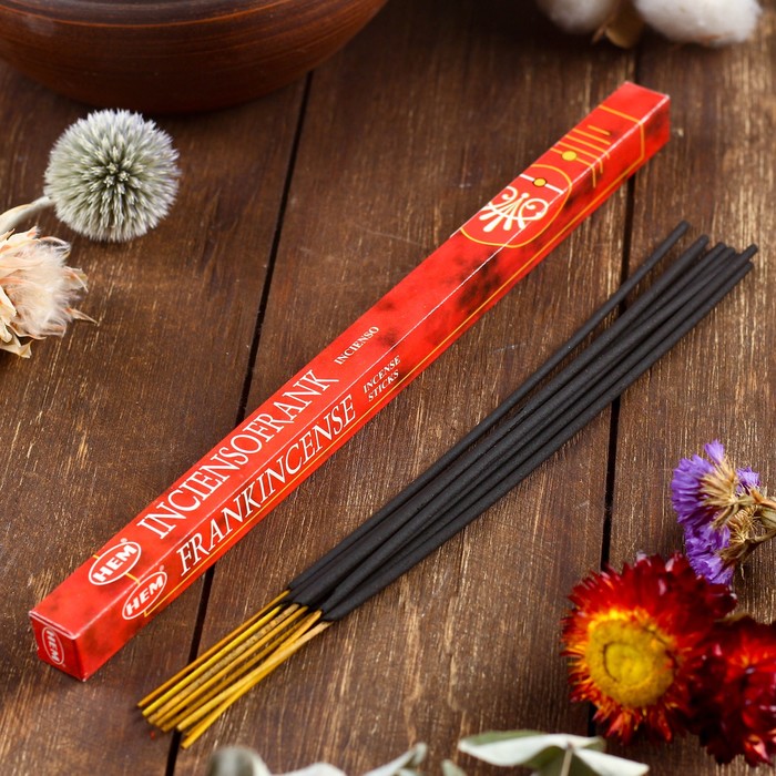 

Благовония "HEM Frank incense" (Ладан), четырехгранник, 8 палочек, HEM