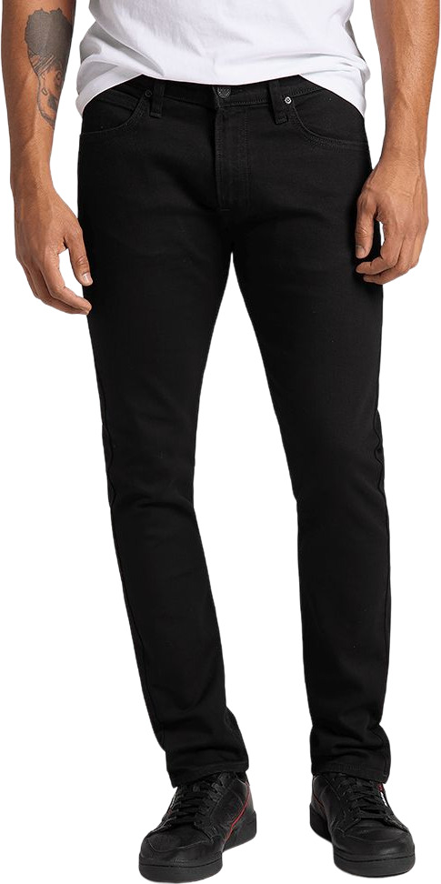 

Джинсы мужские Lee LUKE BLACK RINSE черные 33/34, Черный, LUKE BLACK RINSE