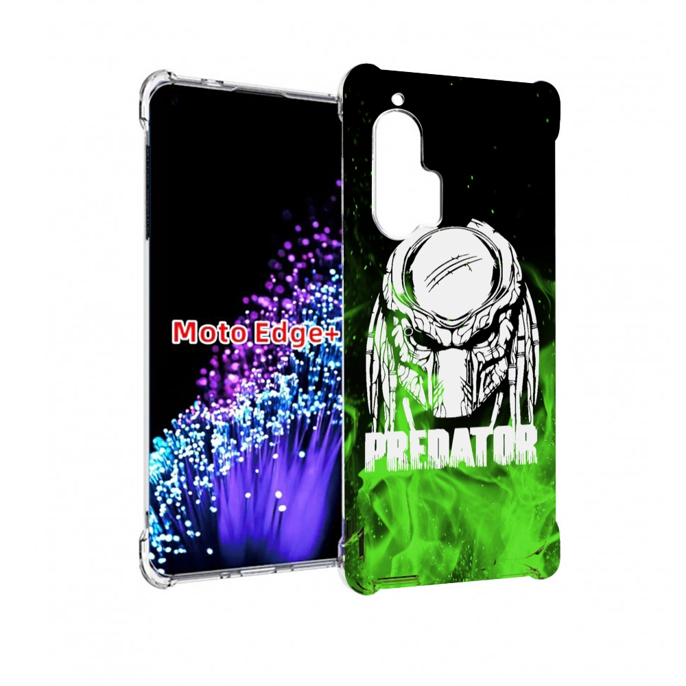 

Чехол MyPads Знак-хищника для Motorola Edge+ Plus, Прозрачный, Tocco
