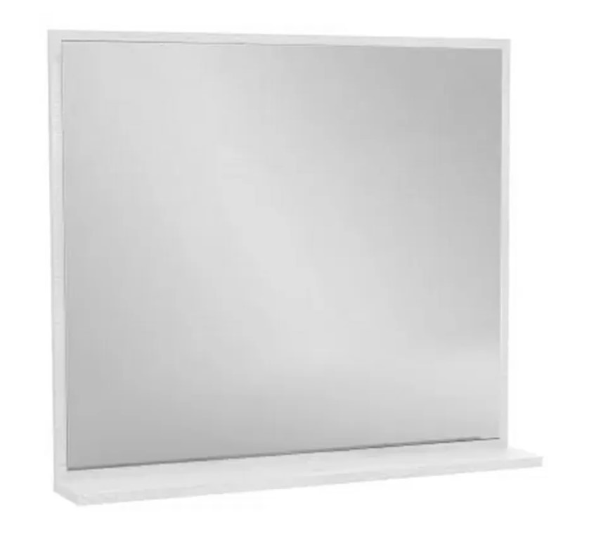 EB1597-N18 VIVIENNE Зеркало 80 см, белый меламин