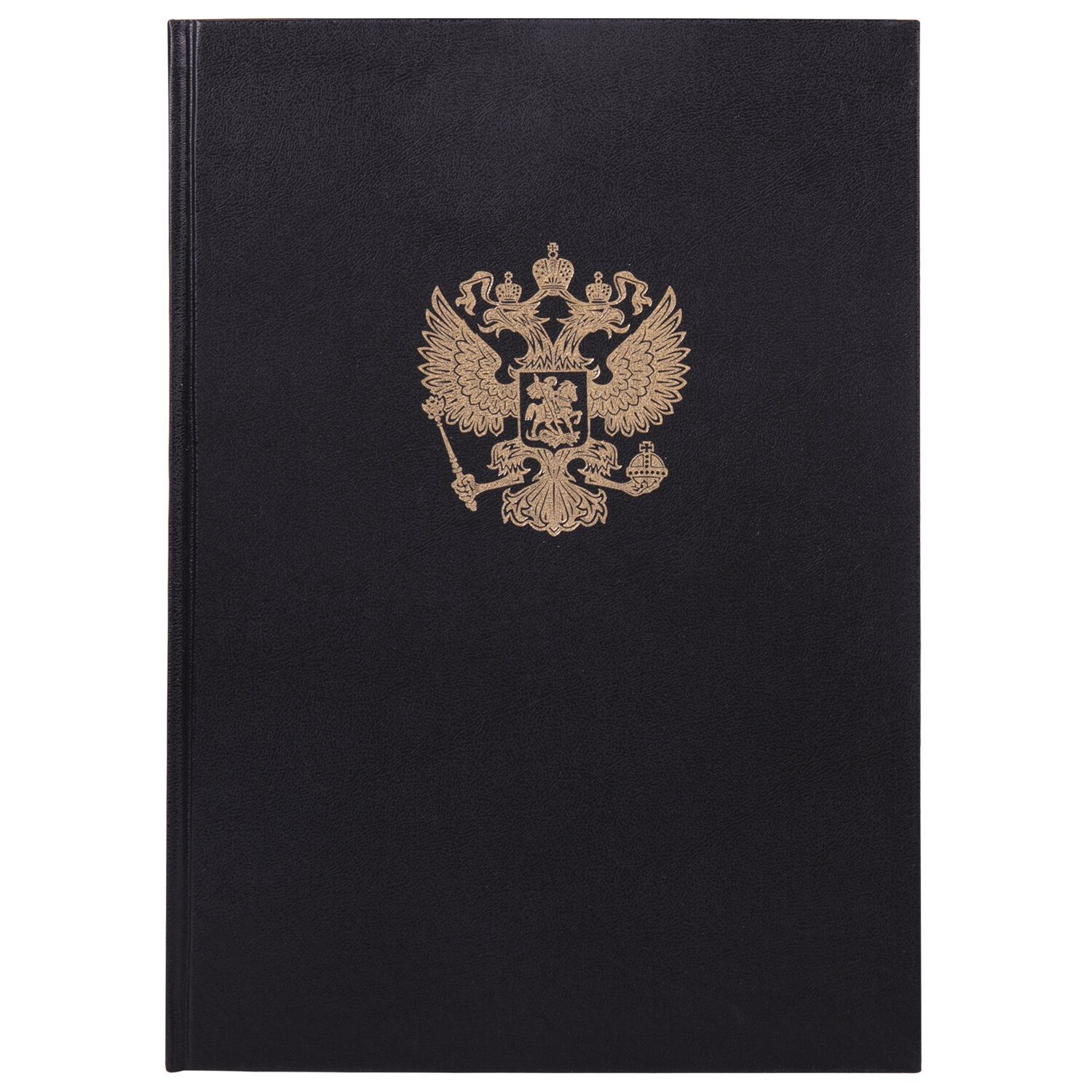 

Книга учета Brauberg 96 л, клетка, чеоная, герб, А4 (200х290 мм), 130275 5 шт