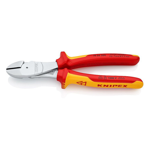 

Бокорезы Knipex KN-7406200 диэлектр.покр., KN-7406200