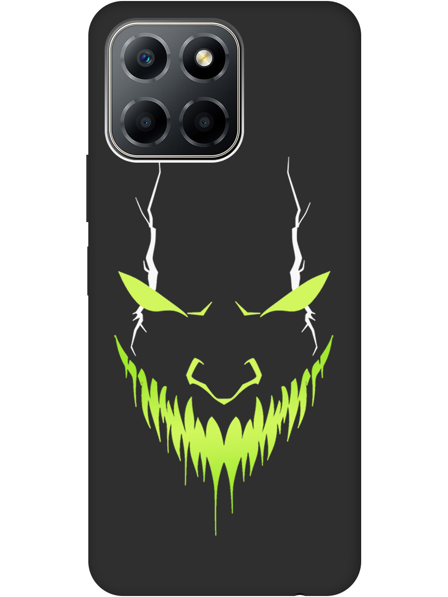 

Силиконовый чехол на Honor X6/X8 5G с принтом "Evil Face" матовый черный, Черный;белый;зеленый, 762092251