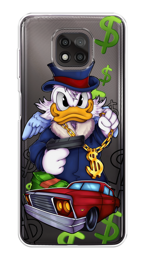 

Чехол на Motorola Moto G Power 2021 "Scrooge McDuck with a Gold Chain", Красный;синий;белый, 242750-6