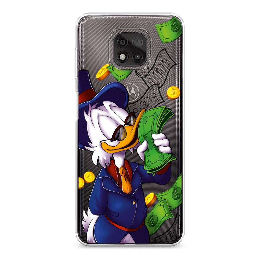 Чехол на Motorola Moto G Power 2021 Scrooge McDuck with Money