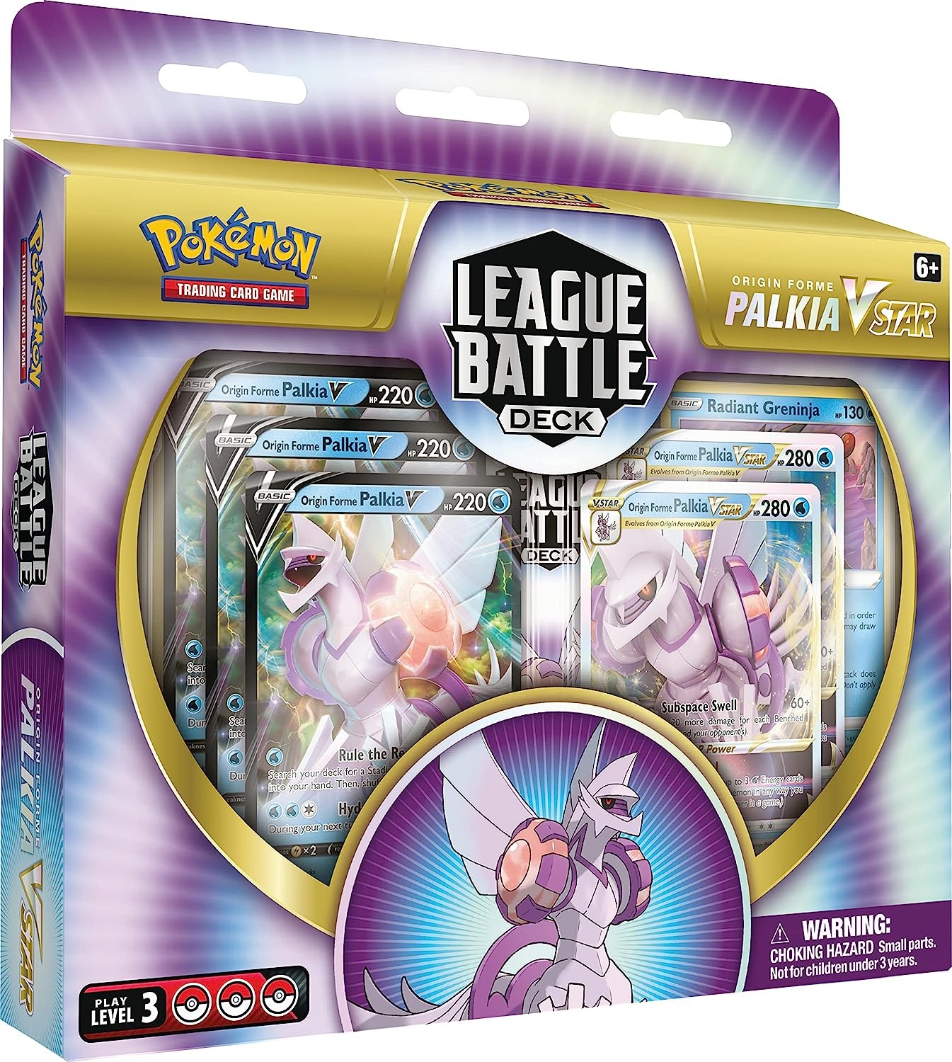 Дополнение Nintendo для Покемон ККИ: Pokemon Origin Forme Palkia VSTAR League Battle Deck