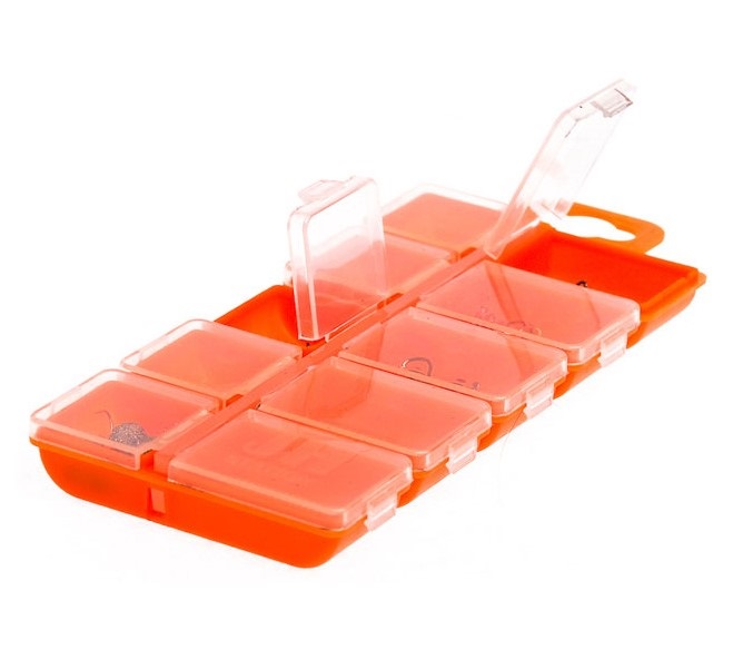 

AQUATECH Plastics Коробка AQUATECH 10 ячеек с крышками