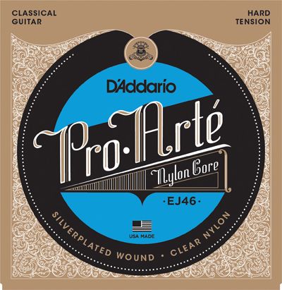 

DADDARIO EJ46 PRO-ARTE NYLON HARD TENSION струны для классич гитары, сильное натяжение, D`ADDARIO EJ46 PRO-ARTE NYLON HARD TENSION