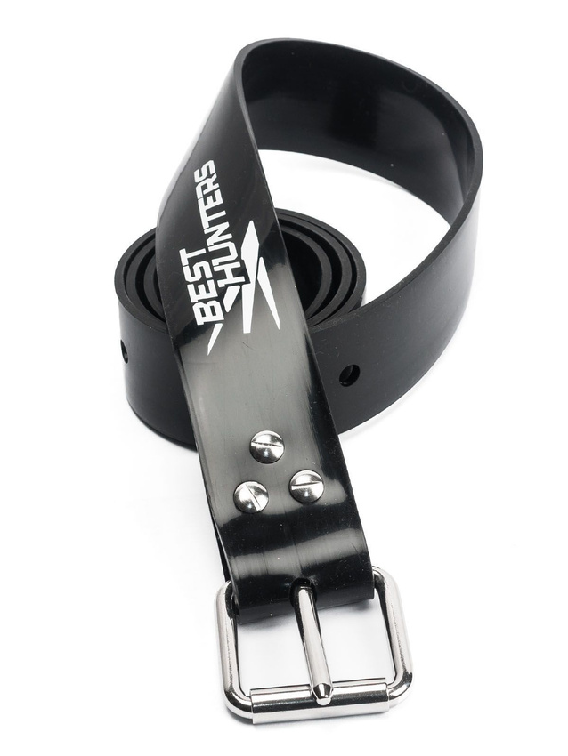 

Грузовой пояс Scuba brothers BH Black silicone марсельская пряжка, 135х5 см, Черный, BH