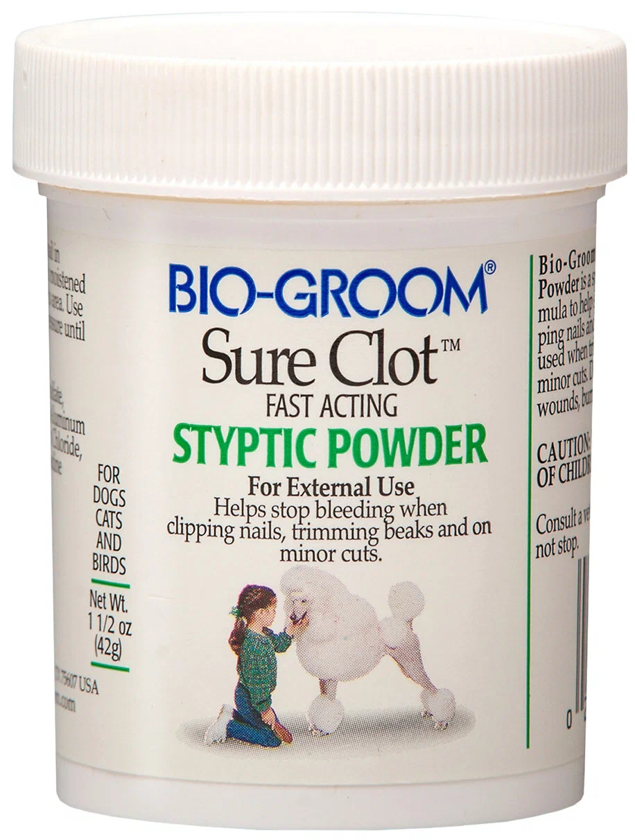 

Кровоостанавливающая пудра Bio-Groom Sure Clot 42г