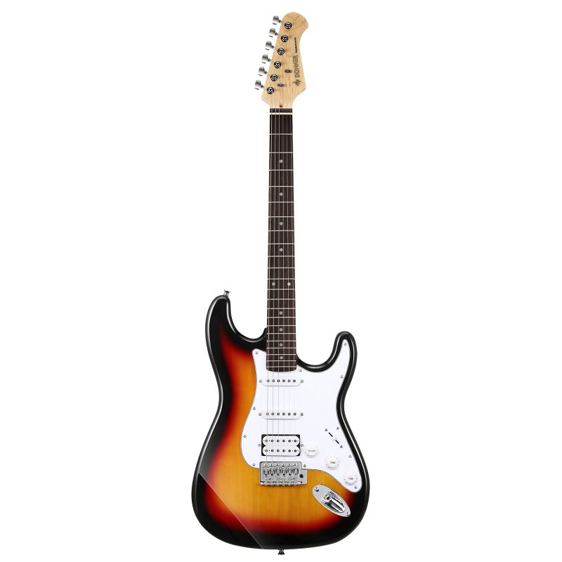 DONNER DST-100 Sunburst электрогитара цвет санберст чехол в комплекте 25509₽