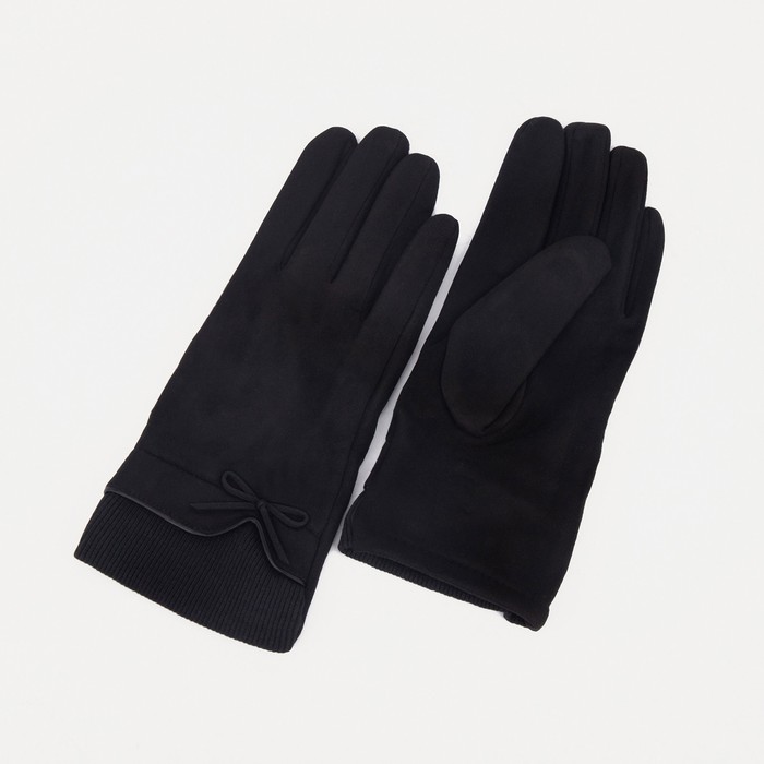 

Перчатки женские NoBrand 9020880, чёрный, Черный, 9020880